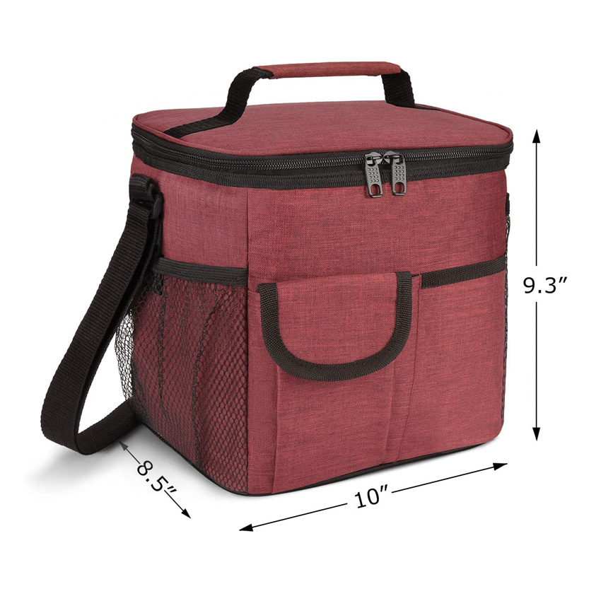 Lightweight Picnic Basket Beach Cooler Bag Ice Box School Lunch Bag