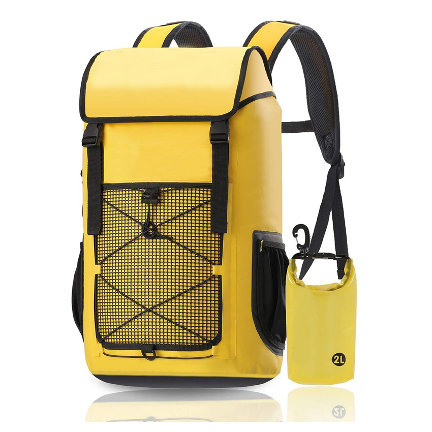 Roll Top Waterproof Backpack Floating Dry Bag Backpack Water Sports Bag