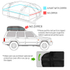 Travel or off-Roading Waterproof Rooftop Bag Roof Cargo Carrier for Cars, Vans and Suvs
