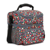 Double Layer Cooler Insulated Lunch Bag Food Tote Bag Foldable Bottle Bag