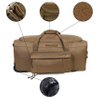 Durable Wheeled Luggage Bag Heavy Duty Duffel Bag for Camping Hiking Running Trekking