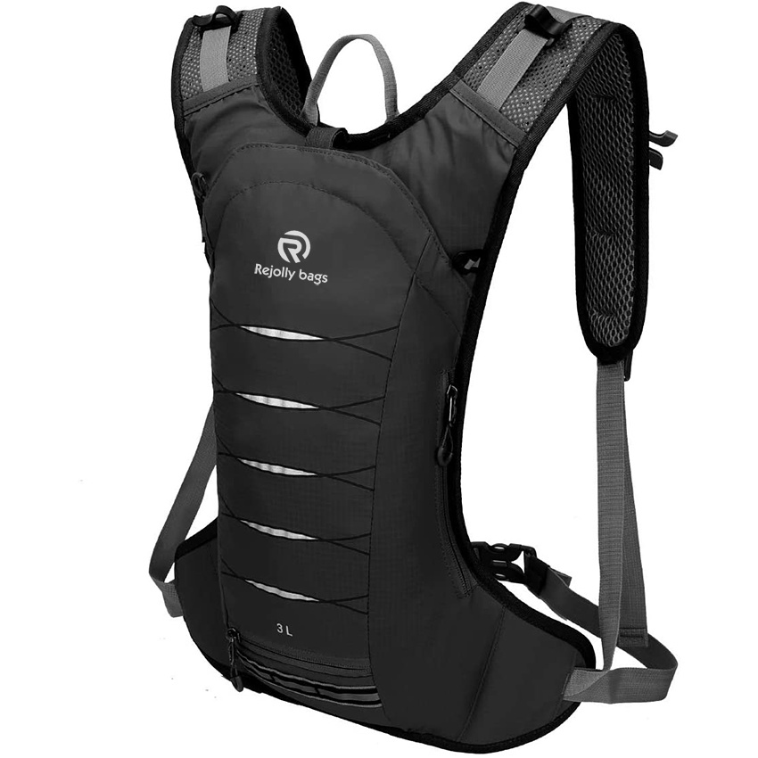 Cycling Backpack Biking Backpack Riding Daypack Bike Rucksack Breathable Lightweight for Outdoor Sports Travelling Mountaineering Hydration Backpack