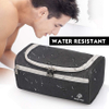 Toiletry Organizer Wash Bag Hanging Shaving Kit Travel for Bathroom Shower Water-Resistant Toiletry Bag