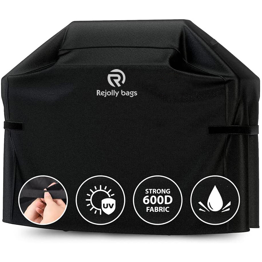 Premium BBQ Grill Cover, Heavy-Duty Gas Grill Cover for Weber Spirit, Weber Genesis, Char Broil etc. Rip-Proof & Waterproof Grill Cover