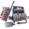 Large Trolley Duffel Suit Bag Expandable Rolling Garment Shoe Compartment Includes Toiletry Bag