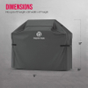 Premium BBQ Grill Cover, Heavy-Duty Gas Grill Cover for Weber Spirit, Weber Genesis, Char Broil etc. Rip-Proof & Waterproof Grill Cover