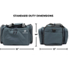 Deluxe Tackle Bag with 4 Tackle Box Organizers, Heavy Duty Storage Fishing Fish Bag