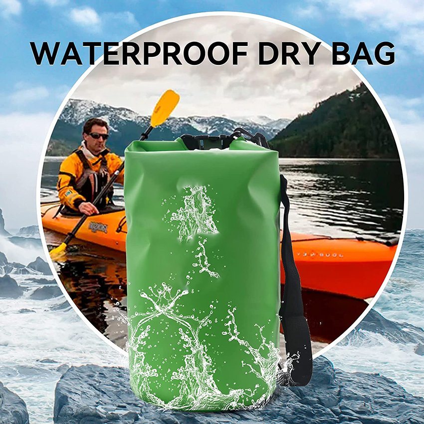 Waterproof Bag 5L Ultralight Dry Bags Kayaking Roll Top Compression Sack Keeps Gear Marine Backpack for Rafting Boating Swimming Camping