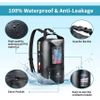 Dry Bag Backpack 20L Dry Sack Waterproof Bag with Bottle Holder Lightweight Dry Storage Bag