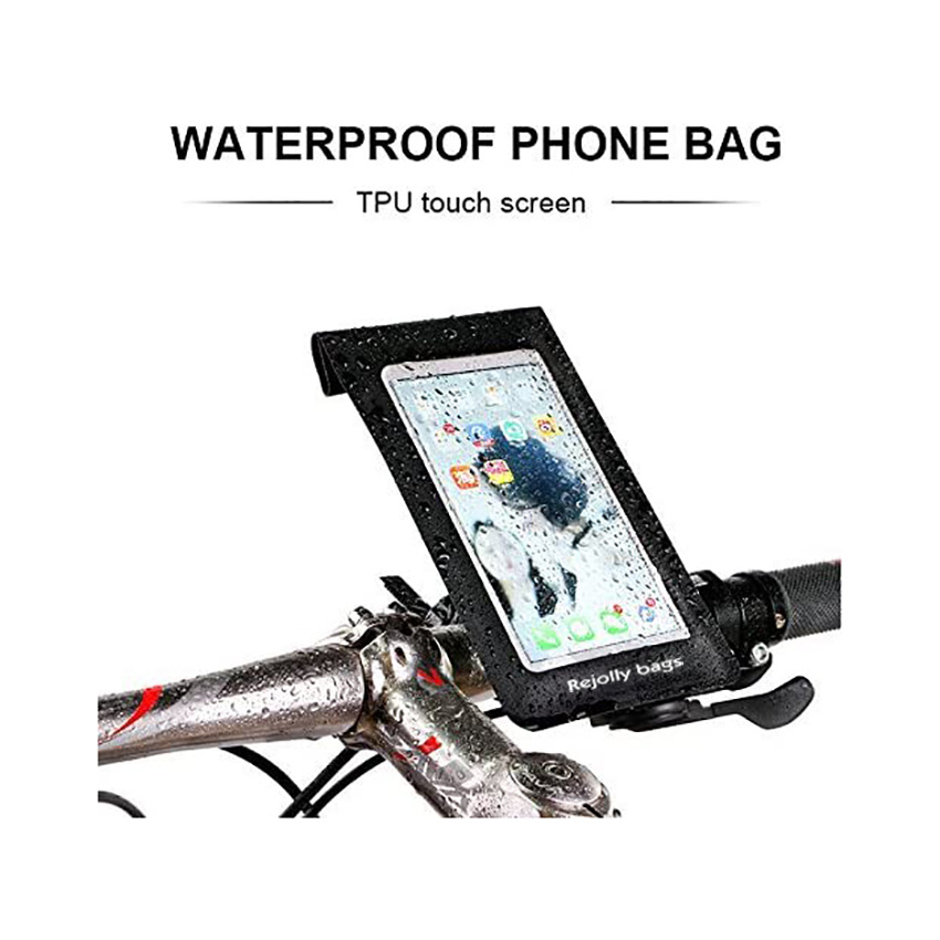 Bike Handlebar Bag Universal Waterproof Cycling Top Tube Pouch Pannier