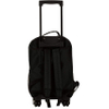 Wholesale High Quality Rockland Double Handle Black Rolling Backpack