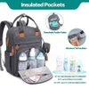 Fashion Diaper Bag Baby Nappy Changing Bags Multifunction Waterproof Travel Backpack