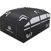 20 Cubic Feet Car Roof Bag, 100% Waterproof Anti-Tear 900d PVC Rooftop Cargo Carrier for All Vehicle with/Without Rack, Includes Anti-Slip Mat, 6 Door Hooks Bag