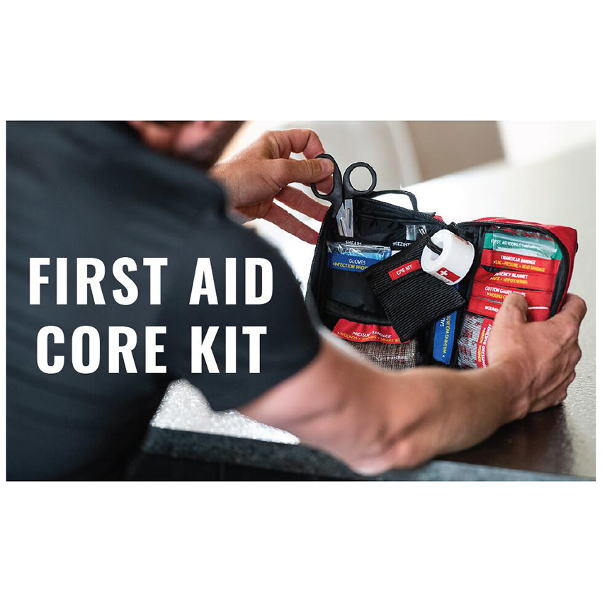 First Aid Core Kit for Emergency Bag Preparedness Survival Backpacking