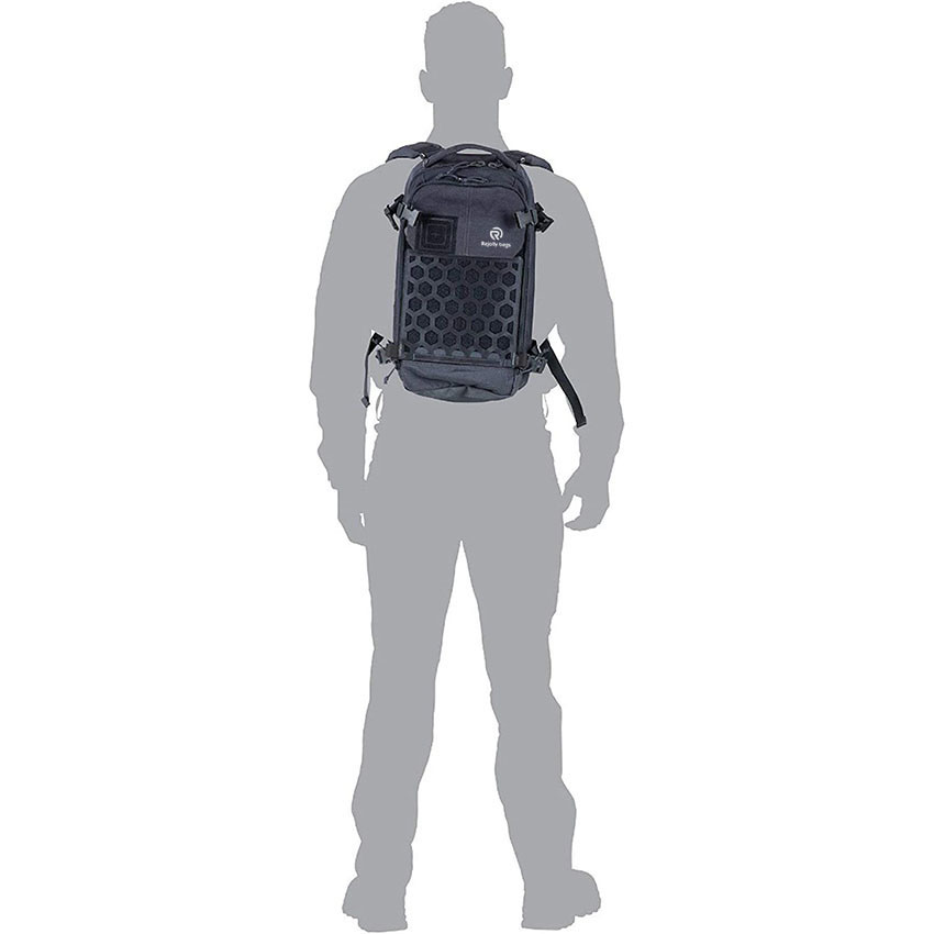 Military Style Tactical AMP10 Essential Backpack, Includes Hexgrid 9X9 Gear Set, 20 Liters, 1050d Nylon Bag