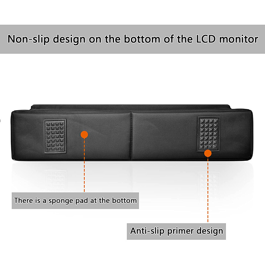 Screen/TV Transport Case for 24" Displays Padded Monitor Carrying Travel Bag with Accessories Tote Bag