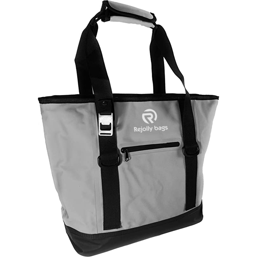 Cooler Tote Collapsible, with Side Pocket - Perfect for Pool, Beach, Picnics Dry Bag