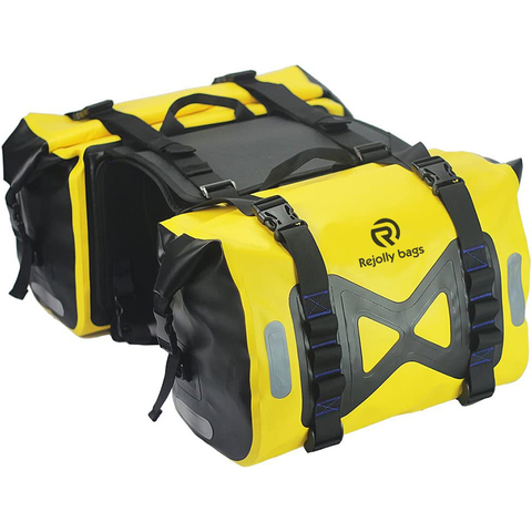 Waterproof Bag Motorcycle Saddlebag 50L Tank Bag Motor Side Bag
