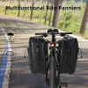 Panniers Waterproof Bike Rear Rack Bag Max 30L Large Capacity Bicycle Rack Trunk Panniers for Cycling Traveling Commuting Bicycle Bag