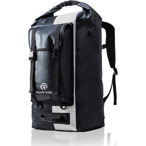 Extra Large Waterproof Backpack Gear for Men Women 60L/150L Roll Top Dry Bags Duffel for Kayaking Hiking Travel Camping Dry Backpack