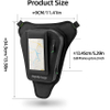 Magnetic with Straps Waterproof Touch Screen Phone Pouch for Cell Phone up to 6.0 Inch Motorcycle Travel Bag