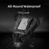 Magnetic with Straps Waterproof Touch Screen Phone Pouch for Cell Phone up to 6.0 Inch Motorcycle Travel Bag