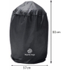 Waterproof Dustproof Barbecue Oven Protection Cover for Round Gas Charcoal Electric Barbecue Outdoor Garden Patio Barbecue Accessory Grill Bag