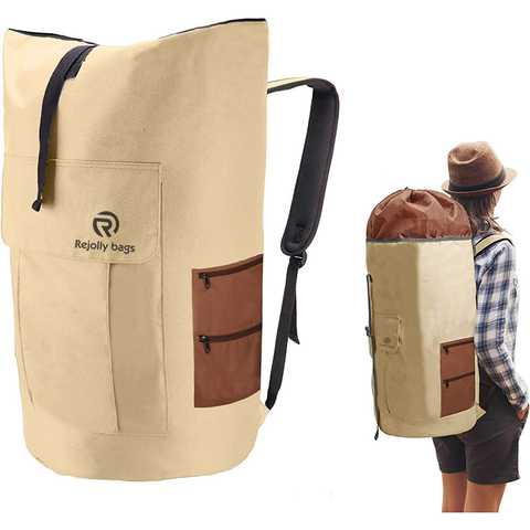 Heavy Duty 115L Collapsible with Handle for Camp, with Drawstring Closure, Dorm Room Essentials for College Students Laundry Bag