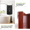 Hanging Laundry Hamper Bag X-Large Over The Door Hanging with 2 Hook Types Saving Space with Zipper for Bathroom Home Travel Dormitory Laundry Bag