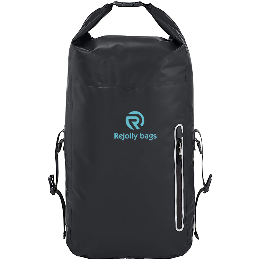 Waterproof Floating with Exterior Zippered Pocket Dry Backpack