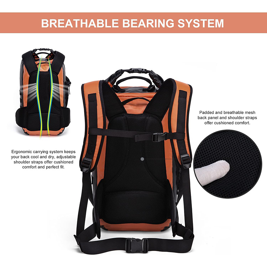 Heavy Duty Bag Tear Resistance and Abrasion for Kayaking, Boating, Swimming, Floating, Fishing, Hiking, Camping, Travel Dry Bag