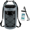 Waterproof Floating Backpack with Waterproof Phone Case for Kayking, Boating, Kayaking, Surfing, Rafting and Fishing Dry Bag