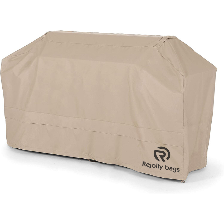 Island Grill Cover - Heavy-Duty Polyester, Weather Resistant, Mesh Vent, Grill and Heating Grill Bag