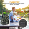 Waterproof Without Trays Tackle Box, Large Storage Fishing Gear Bag with Rod Holder Outdoor Multifunctional Fishing Rod Bags