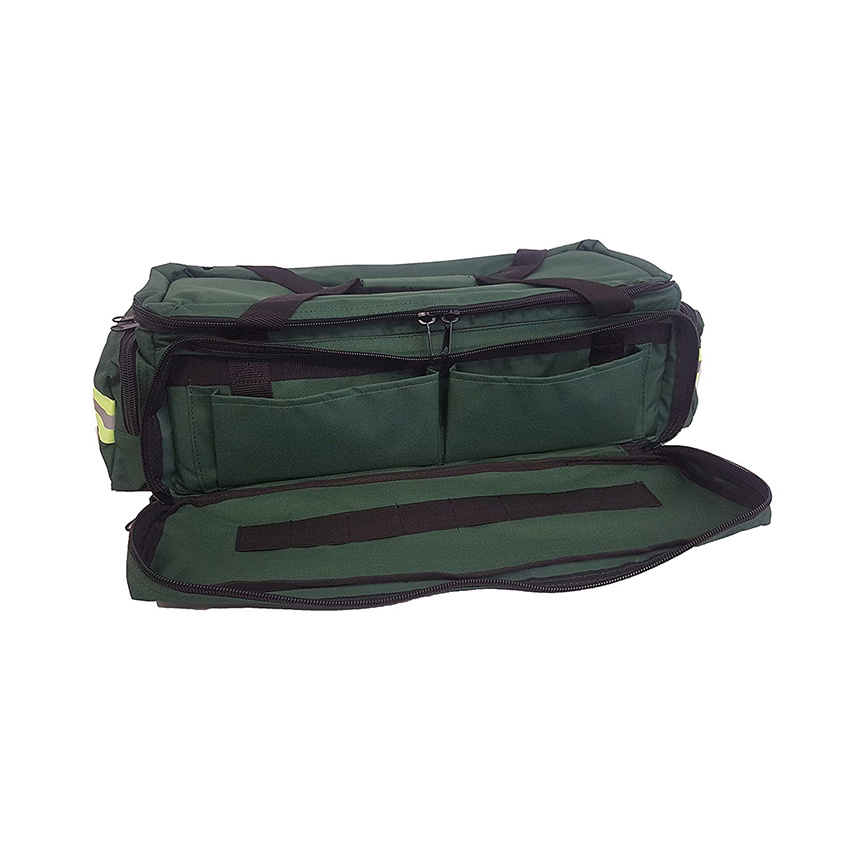 First Responder Aid Bag Supplies Standard Kit Medical Adjustable Divider with Shoulder Strap