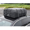 Waterproof Car Roof Luggage Bag, Weatherproof Soft Shell Rooftop Cargo Carrier Bag for Vehicles with or Without Rack, 4+2 Door Hooks Included Bag