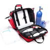 First Aid Backpack Bag Empty Emergency Red Medical Large-Capacity Outdoor Waterproof Rescue Kit