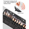 Makeup Brush Holder,Makeup Brush Organizer,Travel Makeup Brushes Bag for Women Brushes Artist Pencil Cosmetic Bag RJ21678