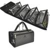 Large Capacity Hanging Eco Polyester Travel Toiletry Bag Makeup Cosmetic With 4 detachable Removable Cosmetic Bag RJ21677
