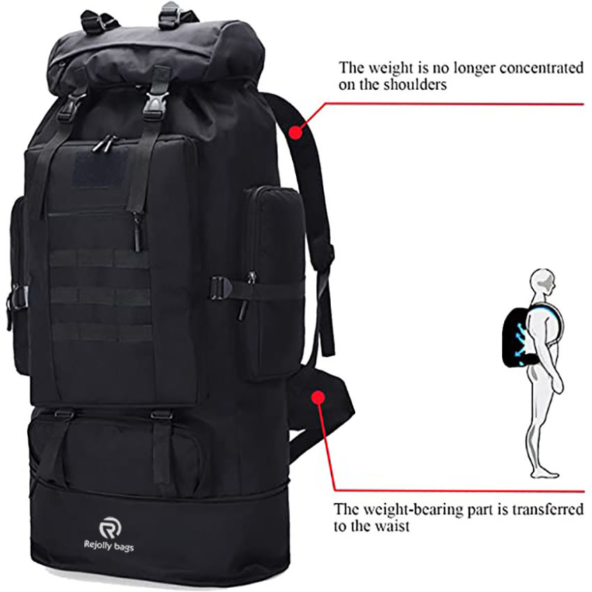 Hiking Camping Backpack Travel Rucksack for Outdoor Clombing Bag