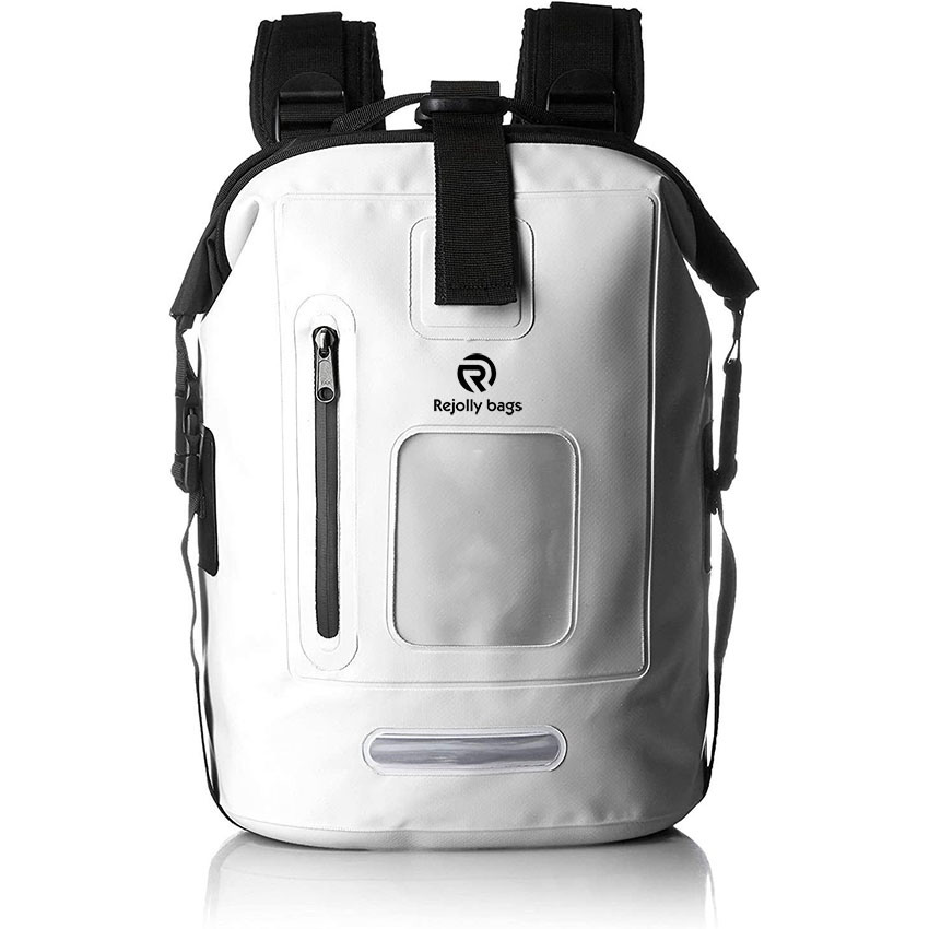 Heavy Duty Roll-Top Water Resistant Daypack Waterproof Outdoor Dry Backpack