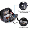 17.3 Inch Rolling Briefcase with USB Port for Business Travel Roller Bag