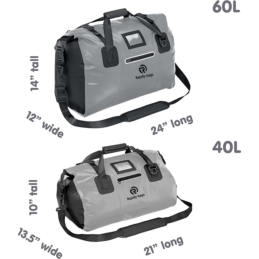 Durable Waterproof Duffle with a Tighter Roll-Down Top for Swimming Camping Travelling Bag