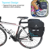 Double Pannier Bike Bags 36L Big Capacity for Rear Bicycle Rack Carrying Handle Safety Reflective Strips Bicycle Bag