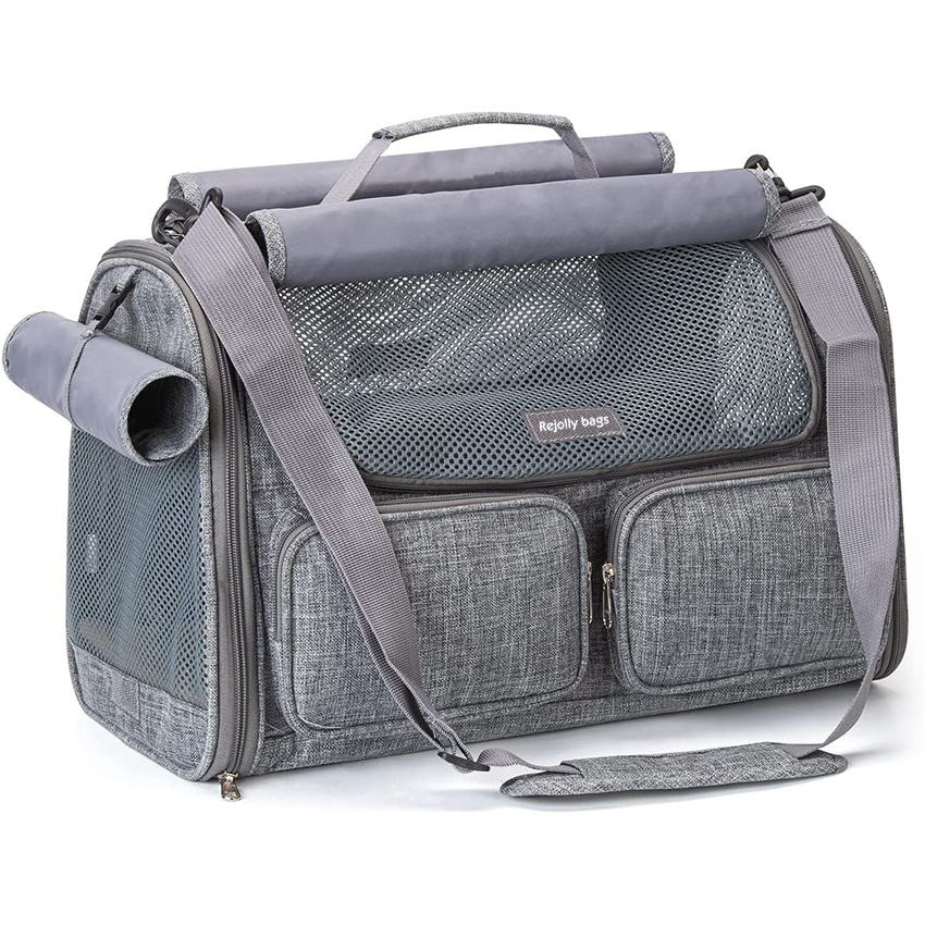 Pet Carrier Dog Cat Soft Sided for Small Medium Puppy Kitten Tsa Airline Approved Travel Leisure Bag for Animals