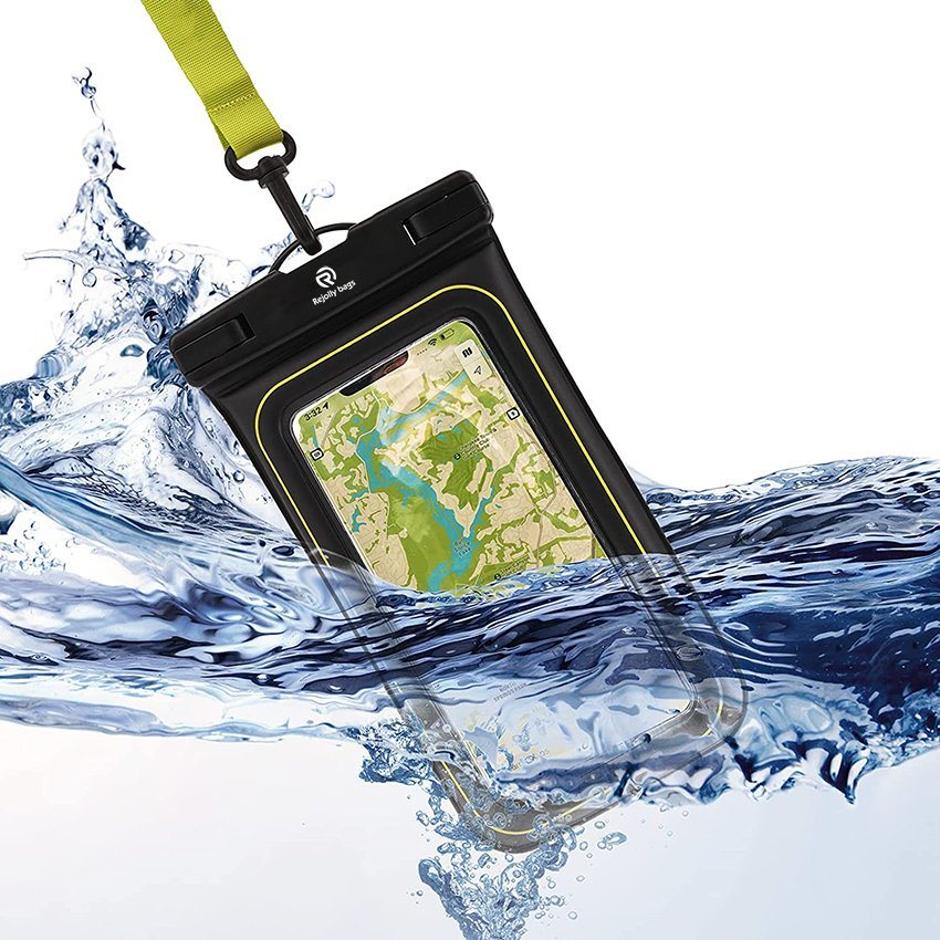 Lightweight Waterproof Floating Protection Phone Pouch with a Detachable Lanyard for Swimming, Pools, Beach, Kayaking, Fishing, Surfing Bag