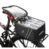 Bicycle Rack Rear Carrier Bag Insulated Trunk Cooler 11L Large Capacity Storage Luggage Pouch Reflective MTB Bike Pannier Bicycle Bag