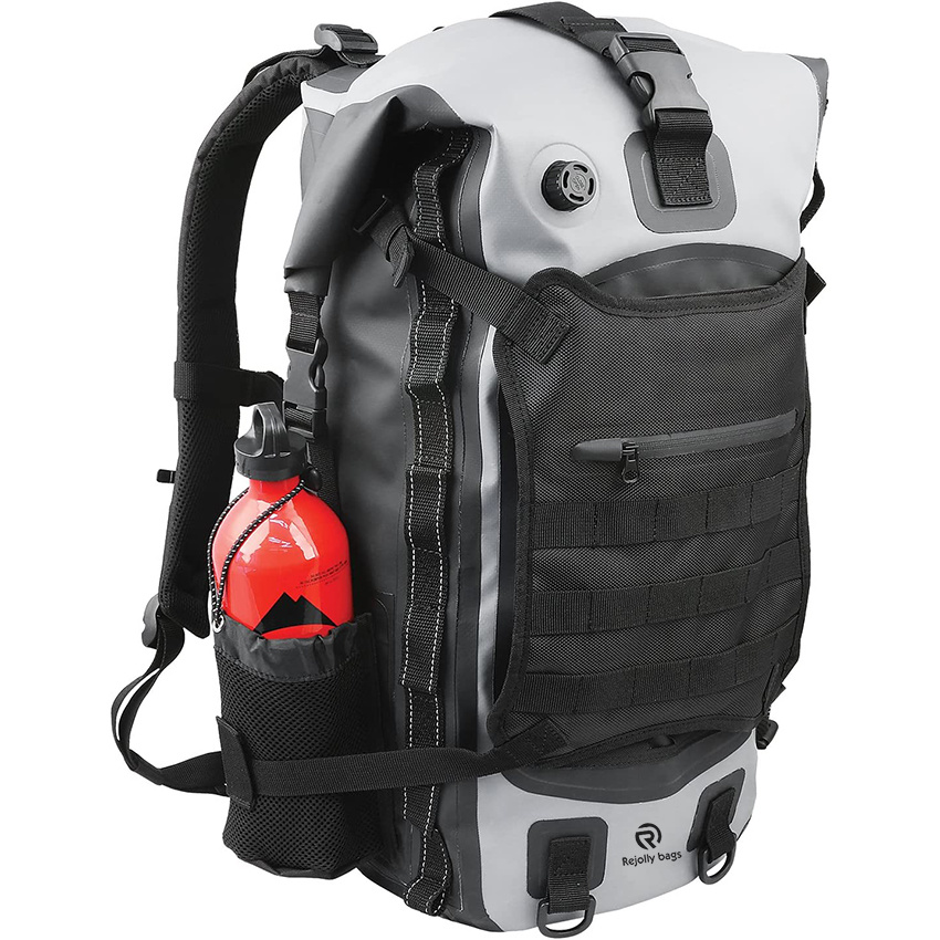 40L Waterproof Backpack with Dry Document Pocket for Camping, Travelling, Swimming Bag