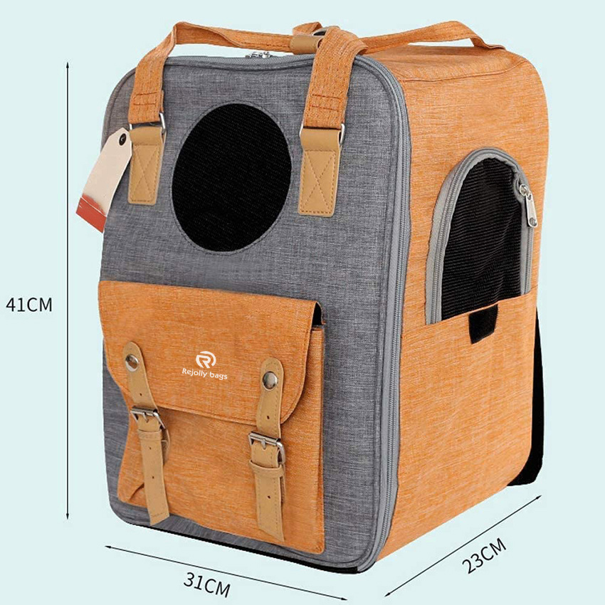 Portable Pet Travel Breathable Backpack Bag Space Capsule Foam Design and Puppy Waterproof Handbag