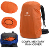 60L Internal Frame Hiking Backpack with Rain Cover, Outdoor Sport Travel Daypack for Climbing Camping Touring